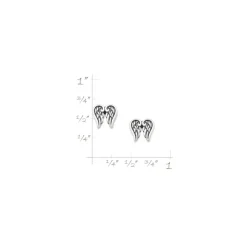 James Avery Artisan Jewelry Earrings-Angel Wings Studs