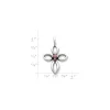 James Avery Artisan Jewelry Pendants-Avery Remembrance Birthstone Cross Pendant