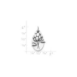 James Avery Artisan Jewelry Charms-Balloon Bouquet Charm