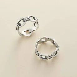 James Avery Artisan Jewelry Rings-Beaded Connected Links Ring