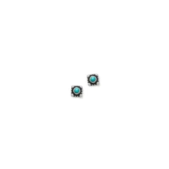 James Avery Artisan Jewelry Earrings-Beaded Tiny Turquoise Studs