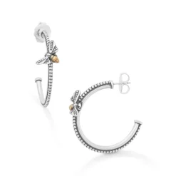 James Avery Artisan Jewelry Earrings-Bee Hoops