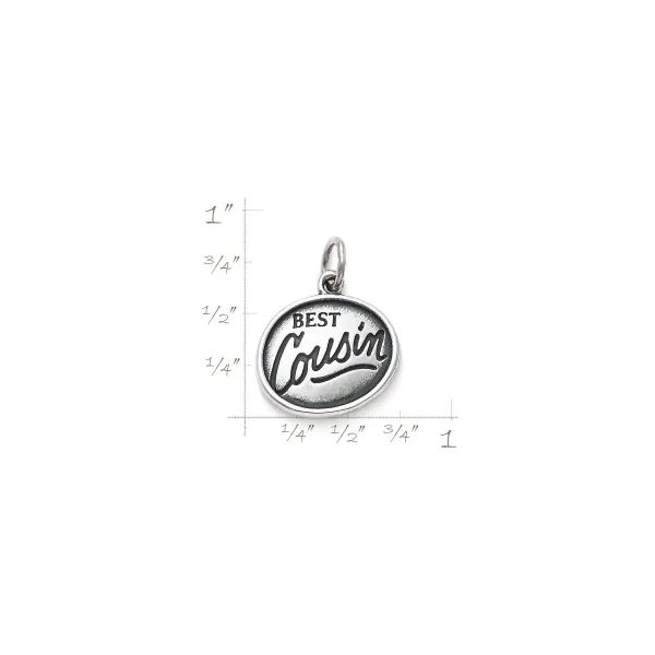 James Avery Artisan Jewelry Charms-Best Cousin Charm