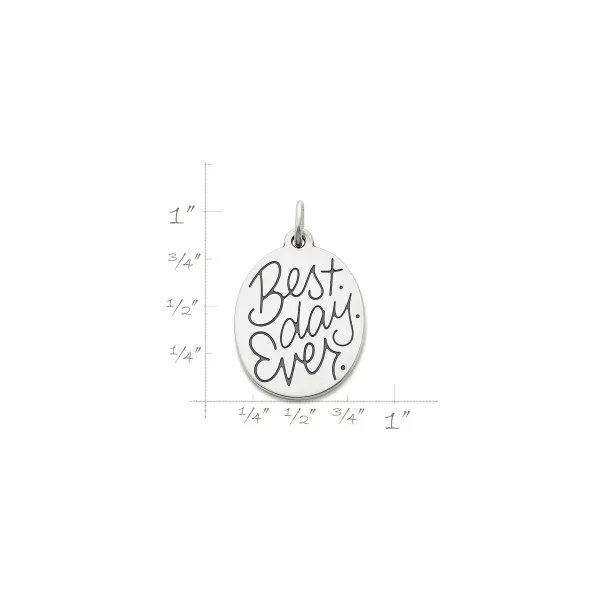 James Avery Artisan Jewelry Charms-Best. Day. Ever. Charm