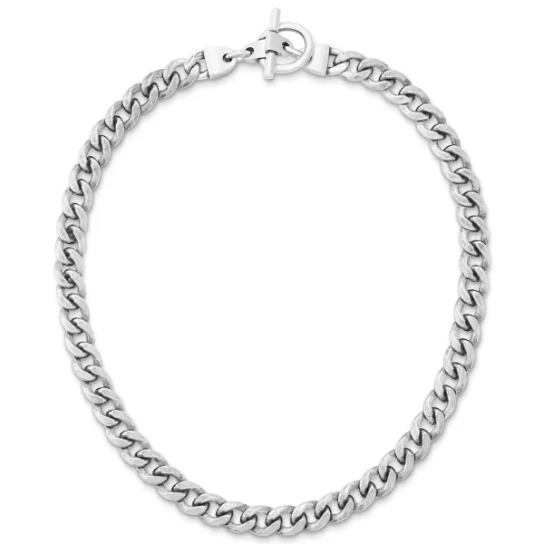 James Avery Artisan Jewelry Necklaces And Chains-Bold Curb Chain Toggle Necklace