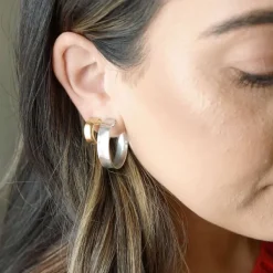James Avery Artisan Jewelry Earrings-Bold Hoops