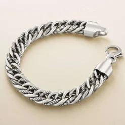 James Avery Artisan Jewelry Bracelets-Bold Twisted Link Curb Bracelet