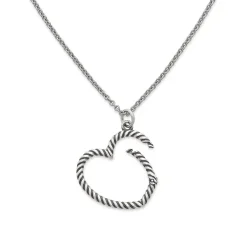 James Avery Artisan Jewelry Necklaces And Chains-Changeable Heart Charm Holder Necklace