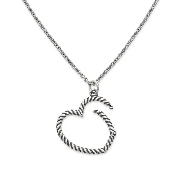 James Avery Artisan Jewelry Necklaces And Chains-Changeable Heart Charm Holder Necklace