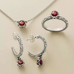 James Avery Artisan Jewelry Earrings-Cherished Birthstone Hoop Dangle Earrings