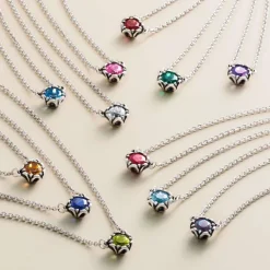 James Avery Artisan Jewelry Necklaces And Chains-Cherished Birthstone Necklace