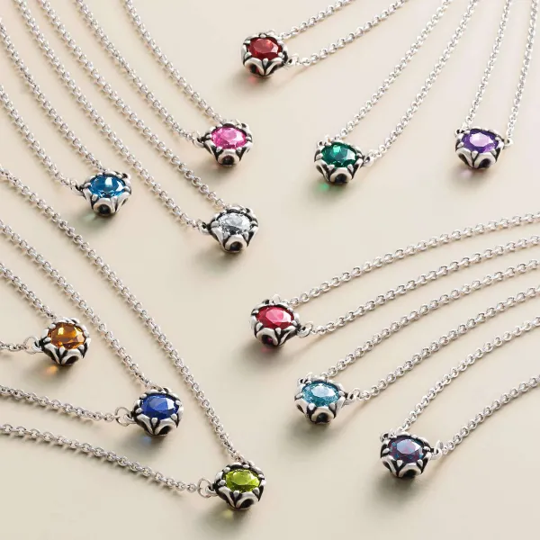 James Avery Artisan Jewelry Necklaces And Chains-Cherished Birthstone Necklace