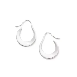 James Avery Artisan Jewelry Earrings-Classic Crescent Hoops
