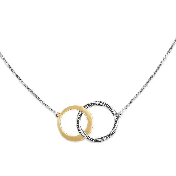 James Avery Artisan Jewelry Necklaces And Chains-Connected Circles Necklace