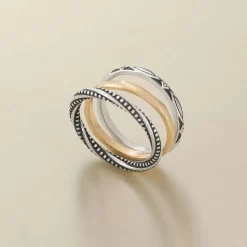 James Avery Artisan Jewelry Rings-Connected Circles Ring Set