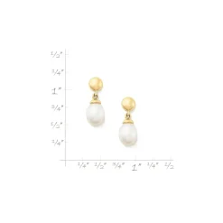 James Avery Artisan Jewelry Earrings-Cultured Pearl Teardrop Earrings