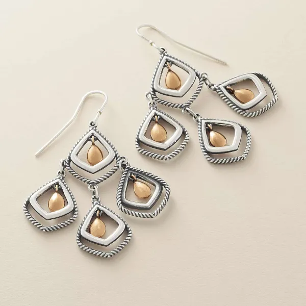 James Avery Artisan Jewelry Earrings-Dancing Elements Dangle Earrings