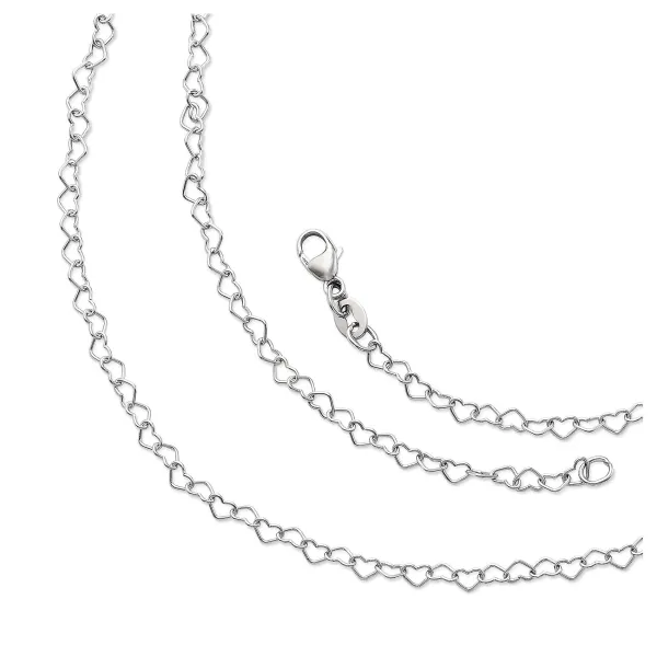 James Avery Artisan Jewelry Necklaces And Chains-Delicate Connected Hearts Chain