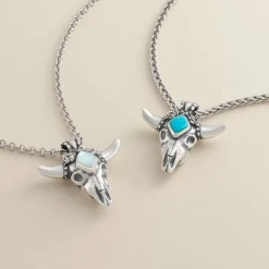 James Avery Artisan Jewelry Pendants-Desert Rose Gemstone Pendant