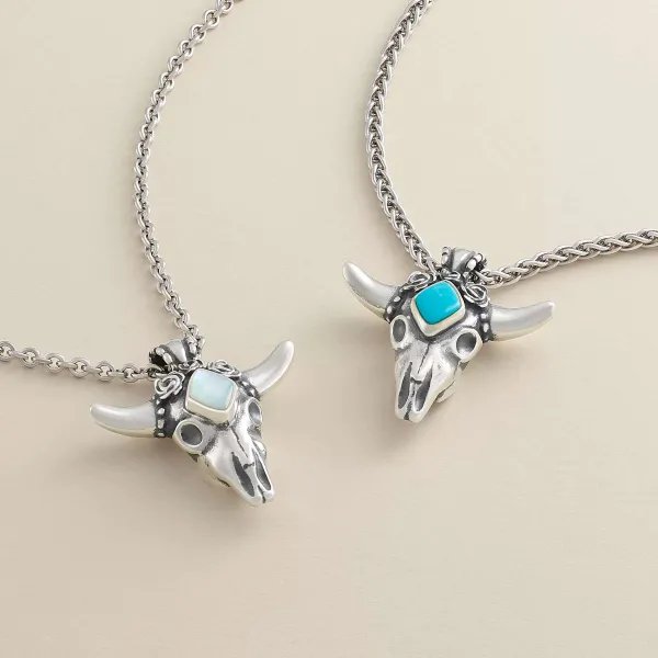 James Avery Artisan Jewelry Pendants-Desert Rose Gemstone Pendant