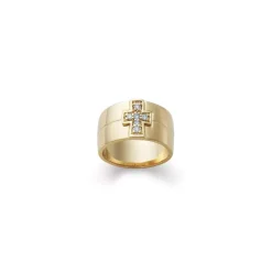 James Avery Artisan Jewelry Rings-Diamond Cross Wedding Ring