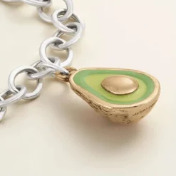 James Avery Artisan Jewelry Charms-Enamel Avocado Charm