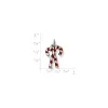 James Avery Artisan Jewelry Charms-Enamel Candy Cane Charm