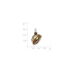 James Avery Artisan Jewelry Charms-Enamel Cheeseburger Charm