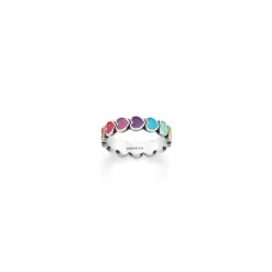 James Avery Artisan Jewelry Rings-Enamel Connected Hearts Ring