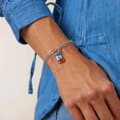 James Avery Artisan Jewelry Charms-Enamel Don'T Mess With Texas Charm