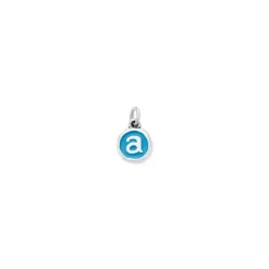 James Avery Artisan Jewelry Charms-Enamel Initial Disc Charm