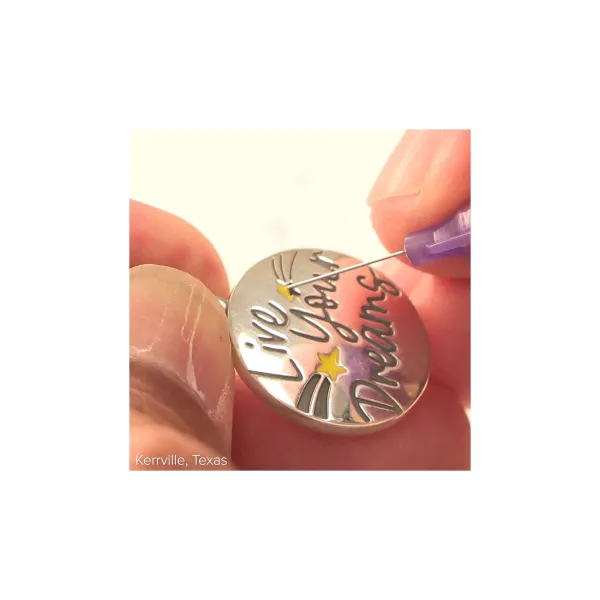 James Avery Artisan Jewelry Charms-Enamel Live Your Dreams Charm