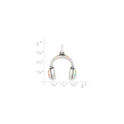 James Avery Artisan Jewelry Charms-Enamel Love My Headphones Charm