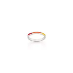 James Avery Artisan Jewelry Rings-Enamel Mosaic Stacker Ring