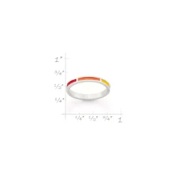 James Avery Artisan Jewelry Rings-Enamel Mosaic Stacker Ring
