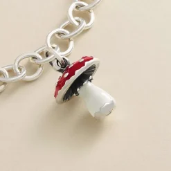 James Avery Artisan Jewelry Charms-Enamel Mushroom Charm