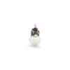 James Avery Artisan Jewelry Charms-Enamel North Pole Art Glass Charm