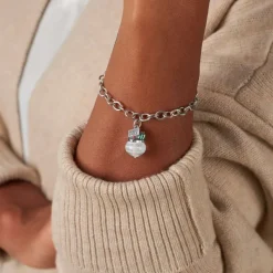 James Avery Artisan Jewelry Charms-Enamel North Pole Art Glass Charm