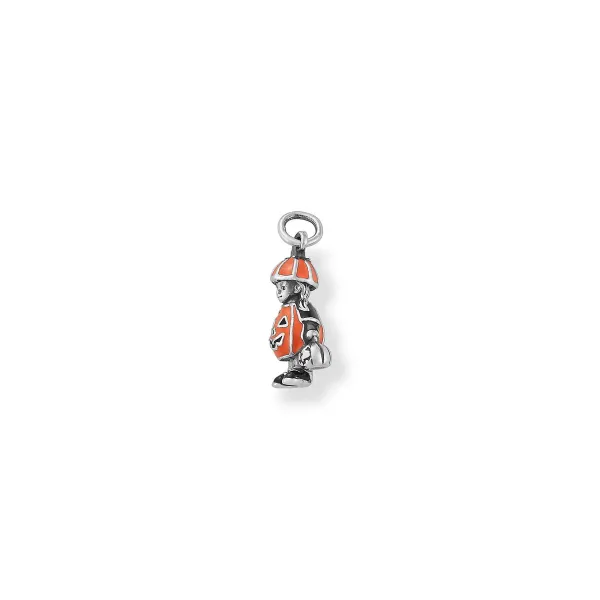James Avery Artisan Jewelry Charms-Enamel Pumpkin Costume Charm