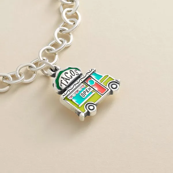 James Avery Artisan Jewelry Charms-Enamel Taco Truck Charm