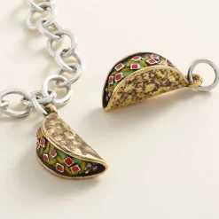 James Avery Artisan Jewelry Charms-Enamel Taco Tuesday Charm