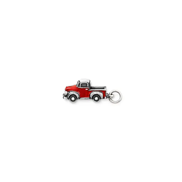 James Avery Artisan Jewelry Charms-Enamel Vintage Truck Charm