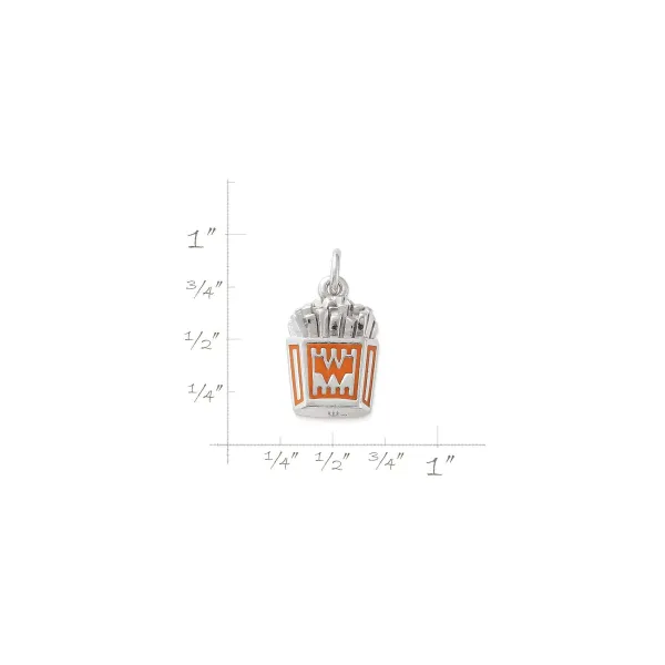 James Avery Artisan Jewelry Charms-Enamel Whataburger® French Fries Charm