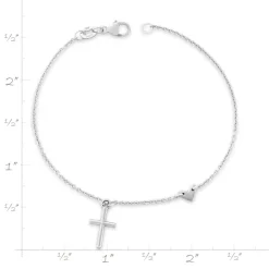 James Avery Artisan Jewelry Bracelets-Faith And Love Link Bracelet