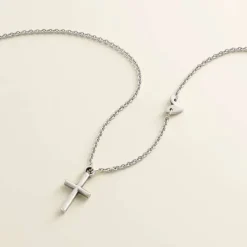 James Avery Artisan Jewelry Necklaces And Chains-Faith And Love Necklace