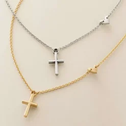 James Avery Artisan Jewelry Necklaces And Chains-Faith And Love Necklace