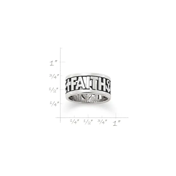 James Avery Artisan Jewelry Rings-Faith, Hope & Love Ring