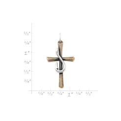 James Avery Artisan Jewelry Charms-Fishers Of Men Sculpted Cross Pendant