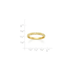 James Avery Artisan Jewelry Rings-Floral Garland Band
