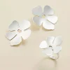 James Avery Artisan Jewelry Earrings-Floral Silhouette Earrings